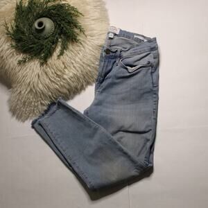 Frame Denim Light wash Le Skinny De Jeanne Crop